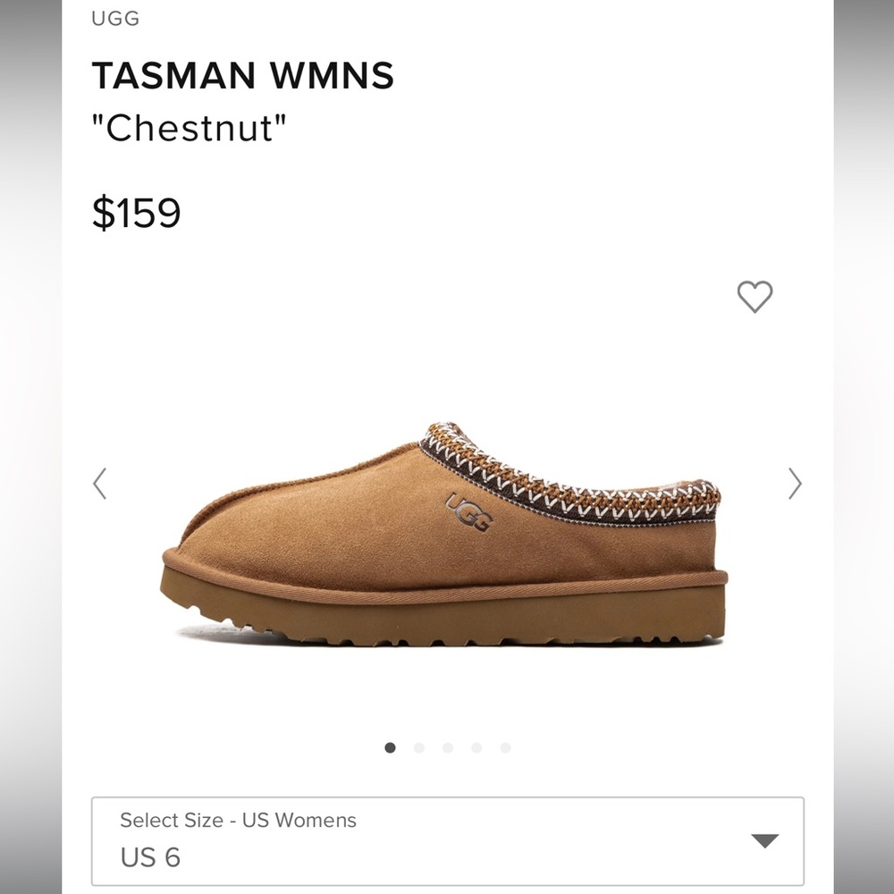 UGG Women’s Tasman Slippers Chesnut